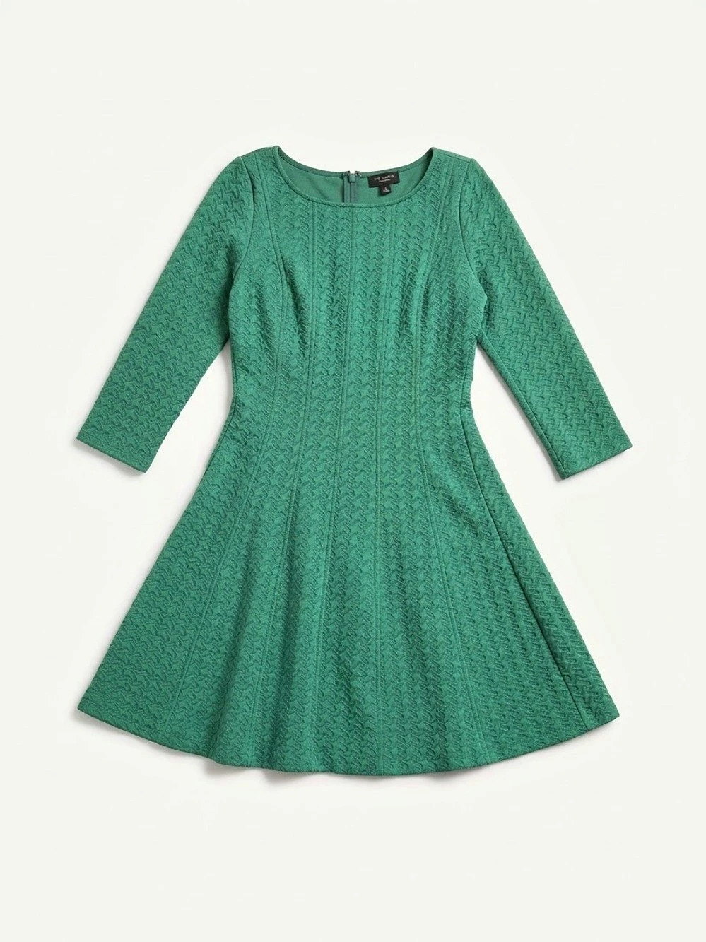 The Limited Textured Mini Dress in Green Size XS Like New